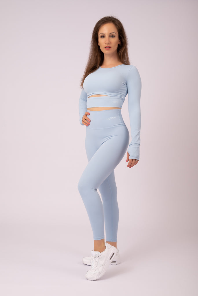 upyuu Confidence Set - Ocean Blue (Long Sleeve + Leggings)