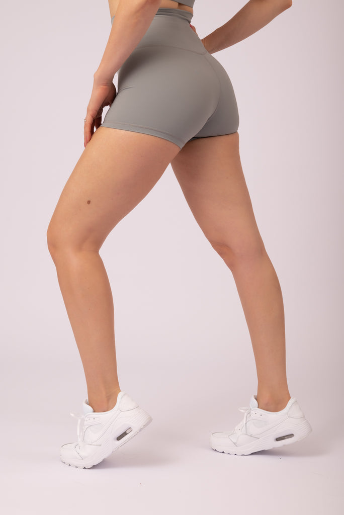upyuu Confidence Set - Dynamic Grey (Bra + Shorts)