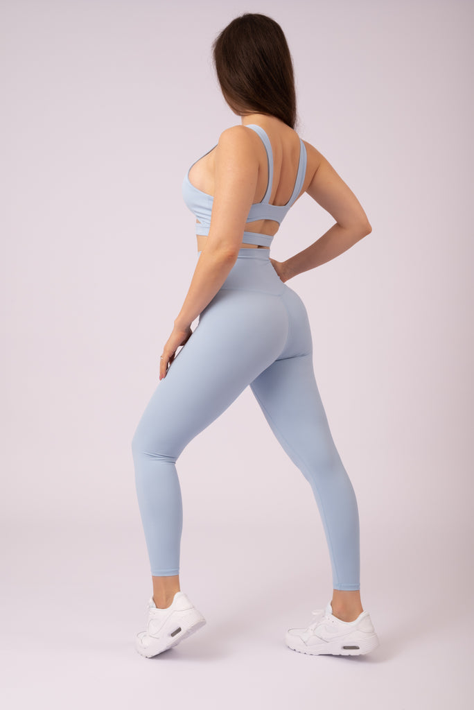 upyuu Confidence Set - Ocean Blue (Bra + Leggings)