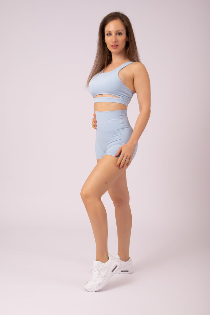 upyuu Confidence Set - Ocean Blue (Bra + Shorts)