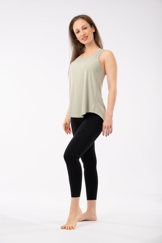 Balance Open Back Tank Top